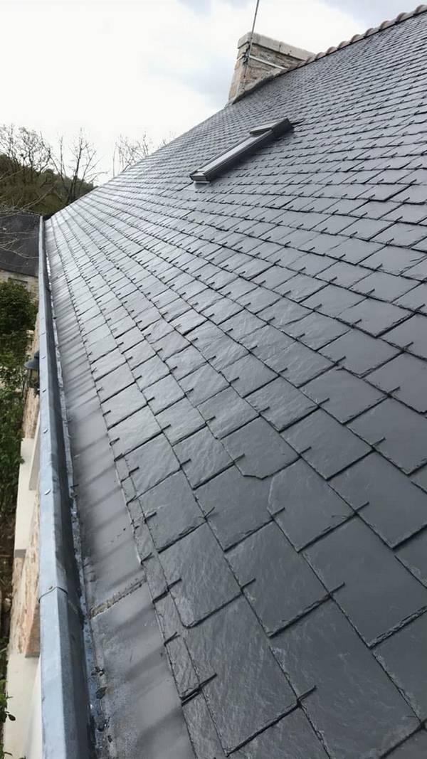 Ardoises naturelles et crochets en inox