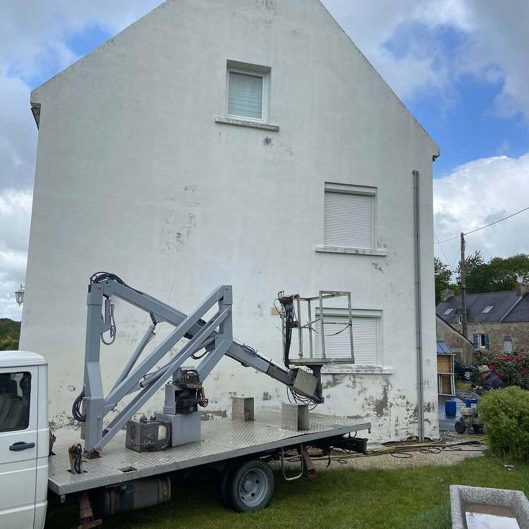 Nettoyage de façade à Audierne