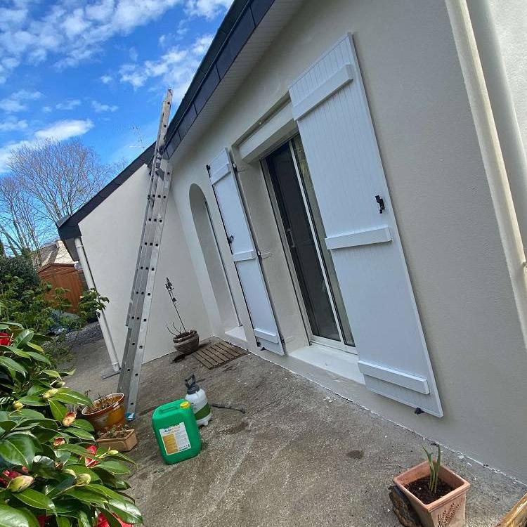 Ravalement de façades à Saint-Yvi