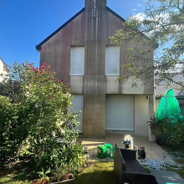 Nettoyage de toiture et façade