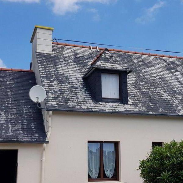 Rénovation d'une toiture en fibrociment à Quimper