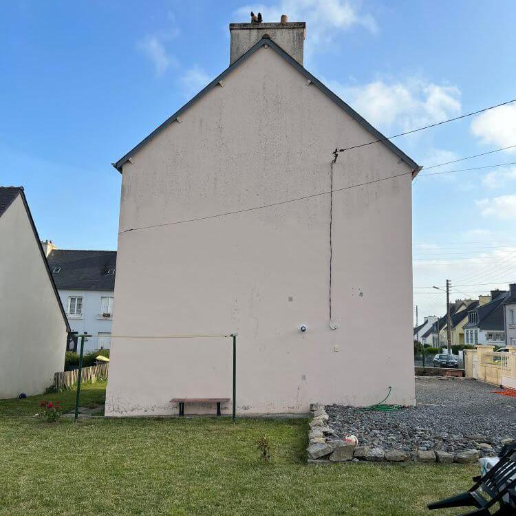 Ravalement de façade à Pleyben (29190)