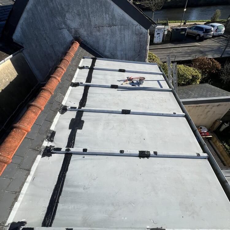 Réparation toiture en zinc