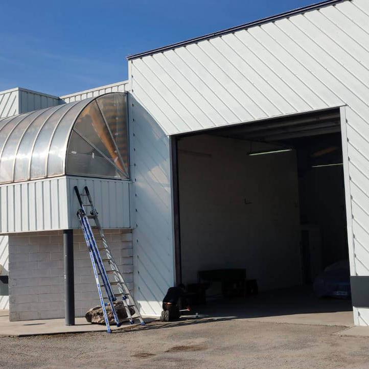 Photo avant ravalement de façade local professionnel