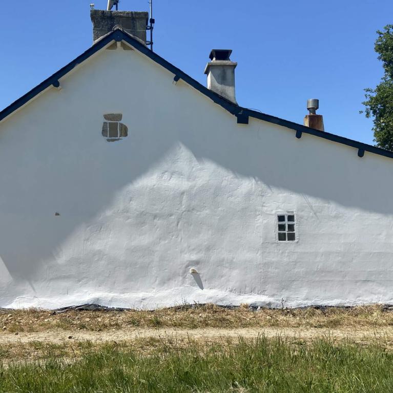 Photo pignon est après ravalement de façade