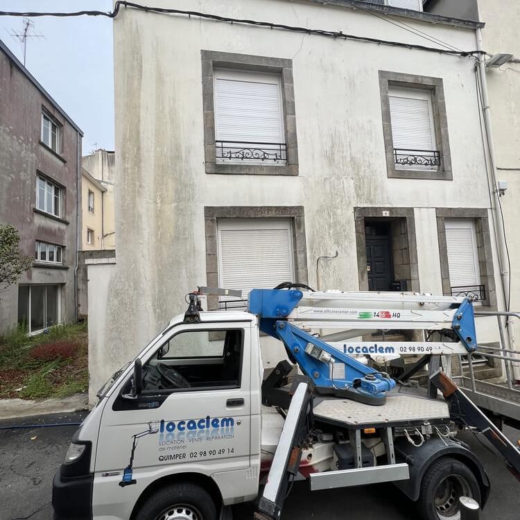 Nettoyage de la façade