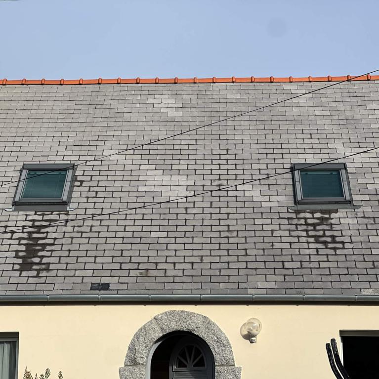 Avant rénovation de la toiture